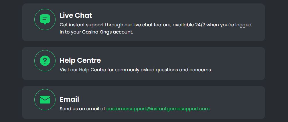 Contactează suportul prin chat live disponibil non-stop